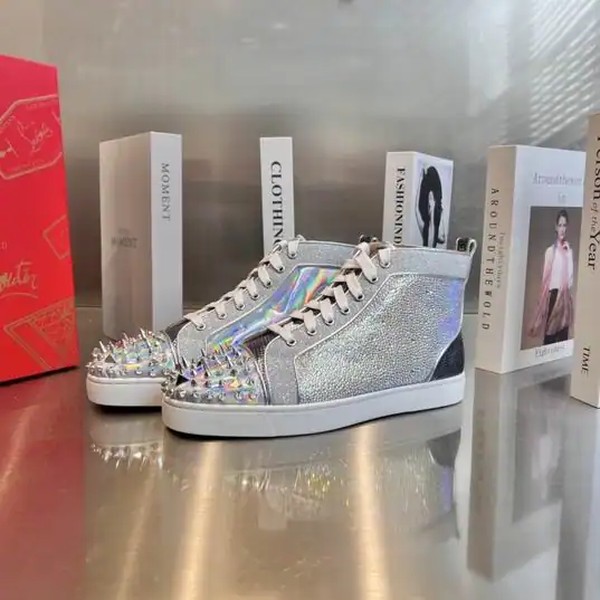Christian Louboutin High-Top Sneaker - CLS066 - Image 4