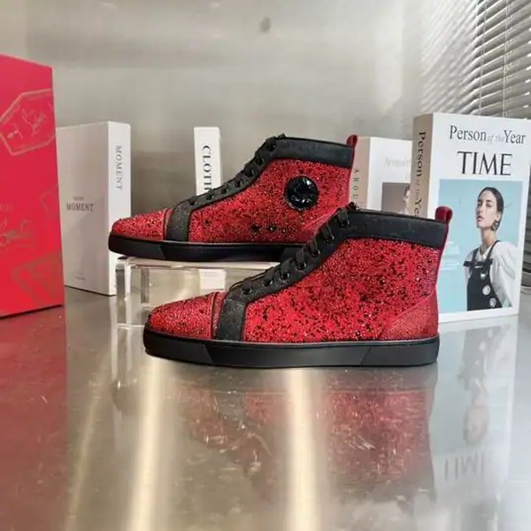 Christian Louboutin High-Top Sneaker - CLS067 - Image 9