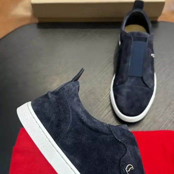 Christian Louboutin St Louis Suede Sneakers - CLS081 - Image 5