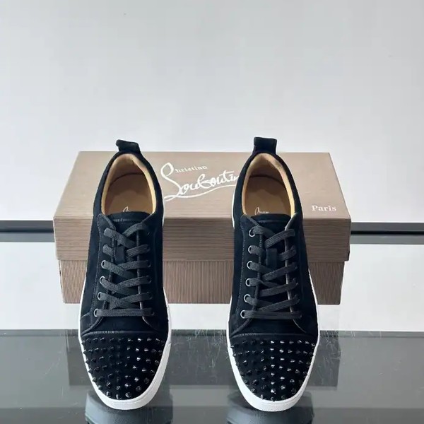Christian Louboutin Louis Junior Spikes Sneakers - CLS090 - Image 2