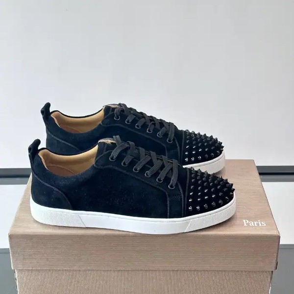 Christian Louboutin Louis Junior Spikes Sneakers - CLS090 - Image 3