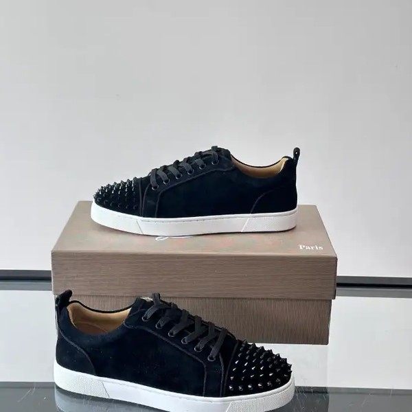 Christian Louboutin Louis Junior Spikes Sneakers - CLS090 - Image 8