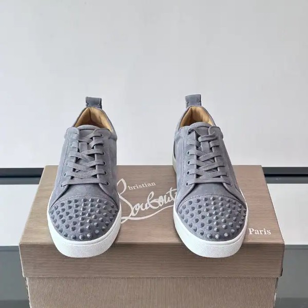 Christian Louboutin Louis Junior Spikes Sneakers - CLS091 - Image 4