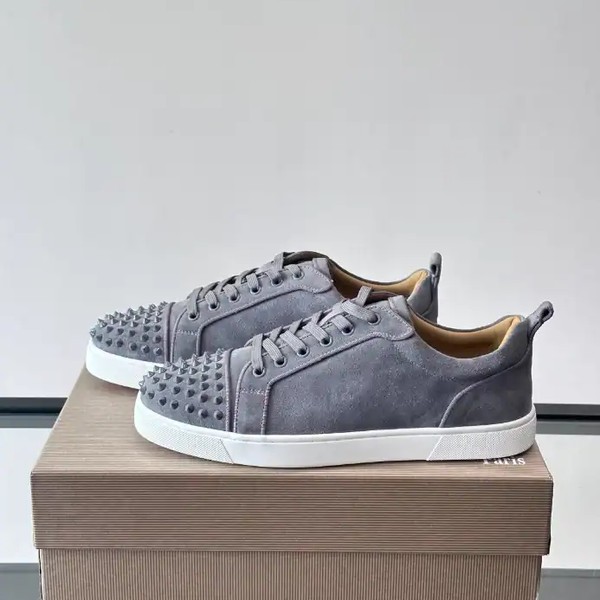 Christian Louboutin Louis Junior Spikes Sneakers - CLS091 - Image 6