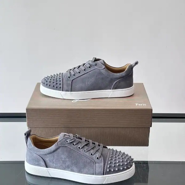 Christian Louboutin Louis Junior Spikes Sneakers - CLS091 - Image 7