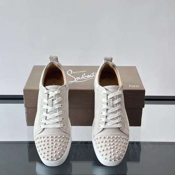 Christian Louboutin Louis Junior Spikes Sneakers - CLS092 - Image 2