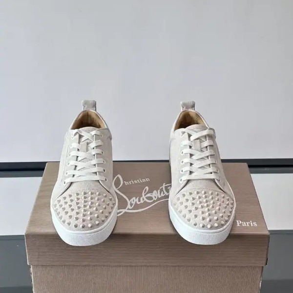 Christian Louboutin Louis Junior Spikes Sneakers - CLS092 - Image 4