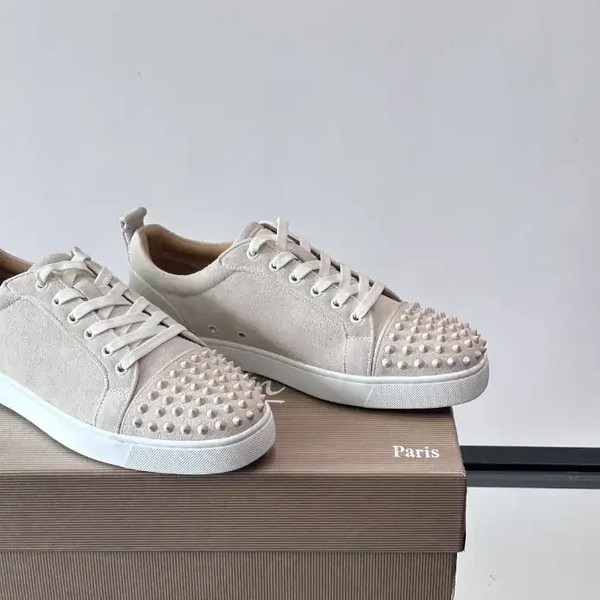 Christian Louboutin Louis Junior Spikes Sneakers - CLS092 - Image 6