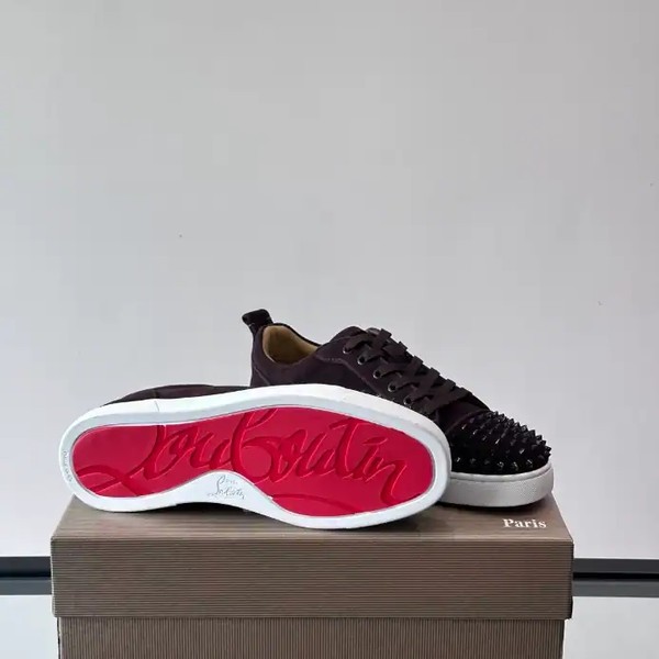 Christian Louboutin Louis Junior Spikes Sneakers - CLS093 - Image 3