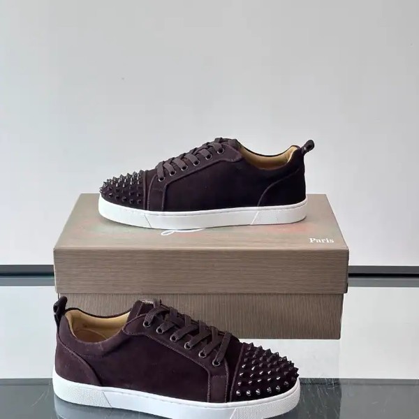 Christian Louboutin Louis Junior Spikes Sneakers - CLS093 - Image 4
