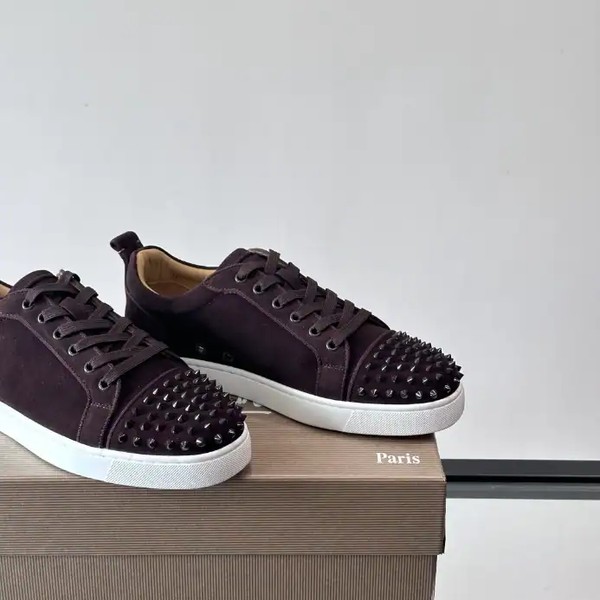 Christian Louboutin Louis Junior Spikes Sneakers - CLS093 - Image 5