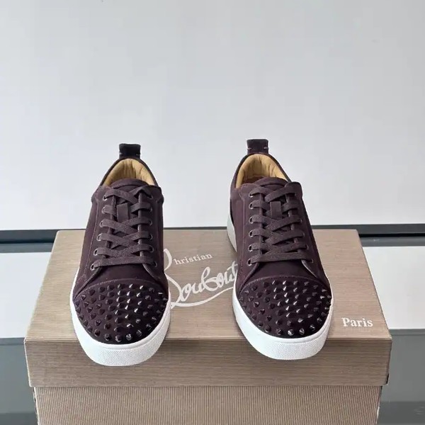 Christian Louboutin Louis Junior Spikes Sneakers - CLS093 - Image 7