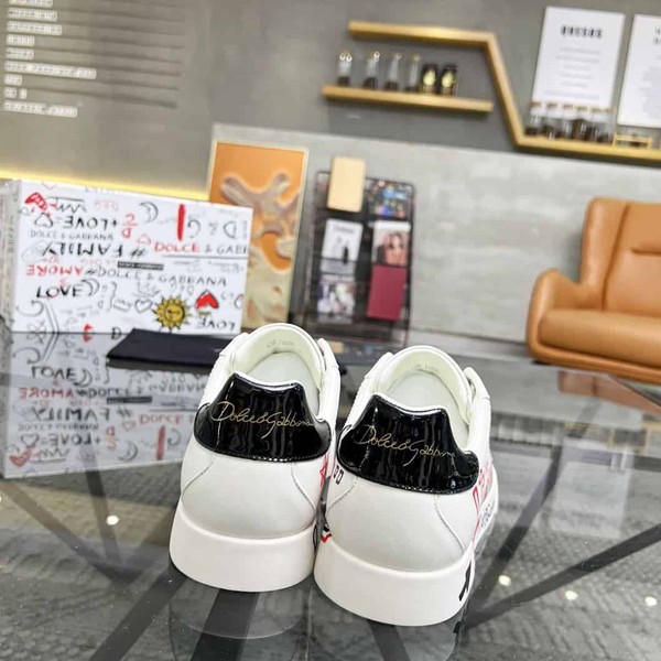 DOLCE & GABBANA PORTOFINO CUORE SNEAKERS MULTICOLOR – DG021 - Image 8