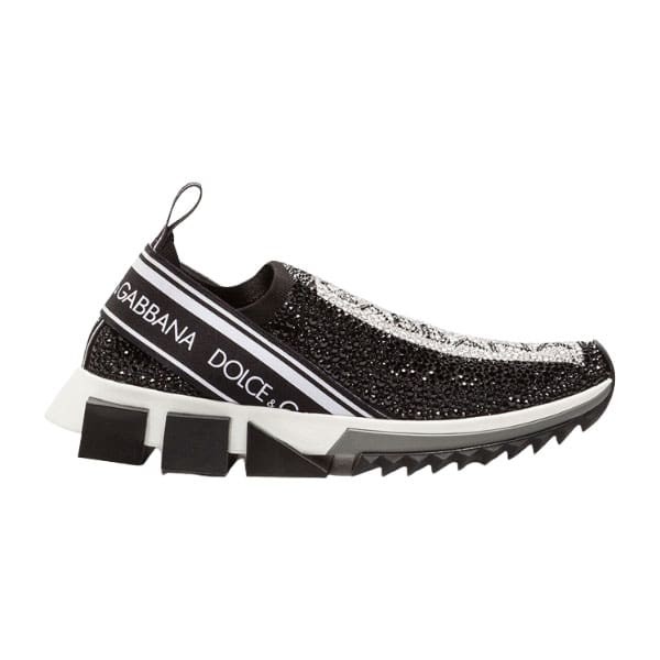 DOLCE & GABBANA SORRENTO SNEAKERS WITH CRYSTALS – DG029