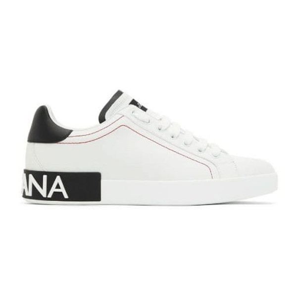 DOLCE & GABBANA WHITE PORTOFINO SNEAKERS – DG034 - Image 10