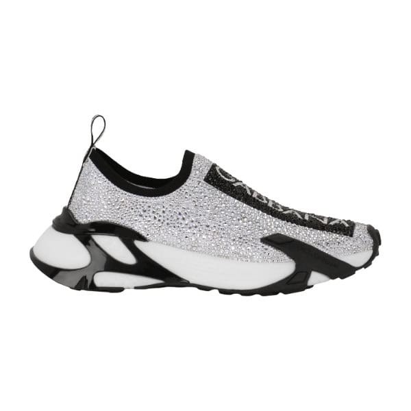 DOLCE & GABBANA FAST SNEAKERS WITH RHINESTONES – DG042