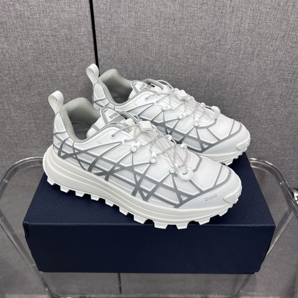 DIOR B31 RUNNER SNEAKER WHITE GREY - DO098 - Image 2