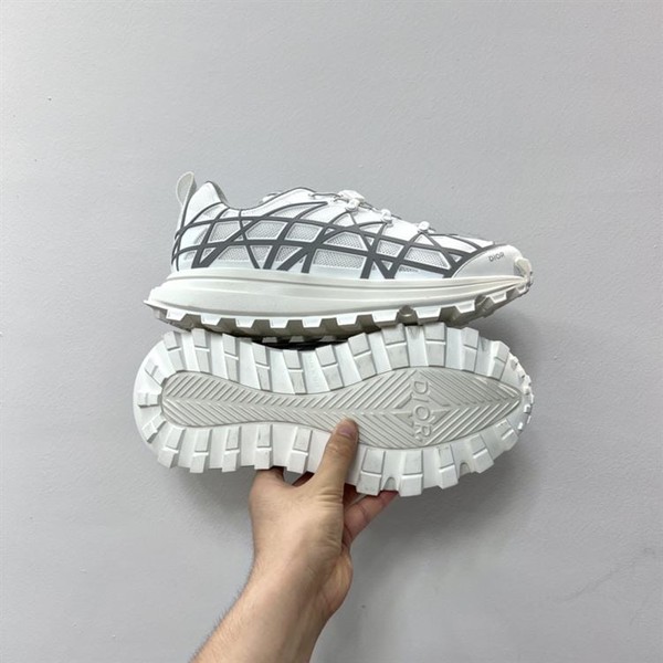 DIOR B31 RUNNER SNEAKER WHITE GREY - DO098 - Image 6