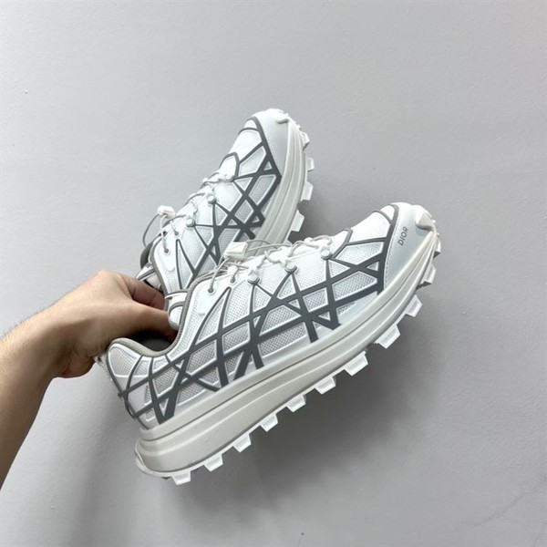 DIOR B31 RUNNER SNEAKER WHITE GREY - DO098 - Image 7
