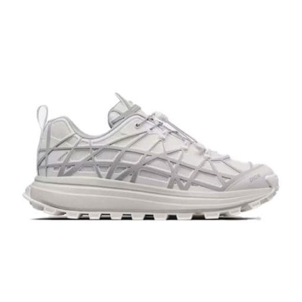 DIOR B31 RUNNER SNEAKER WHITE GREY - DO098 - Image 9
