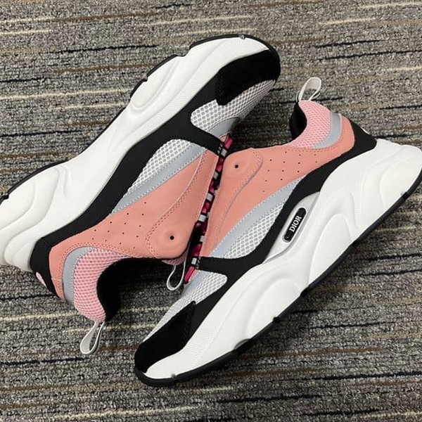 DIOR B22 SNEAKER PINK WHITE BLACK - DO104 - Image 4