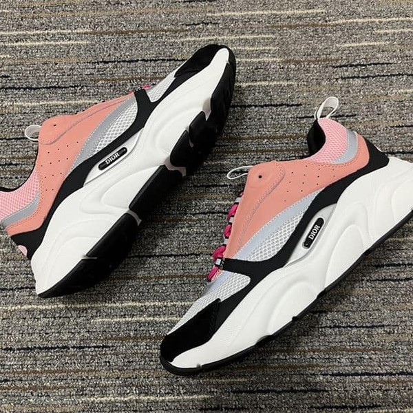 DIOR B22 SNEAKER PINK WHITE BLACK - DO104 - Image 5