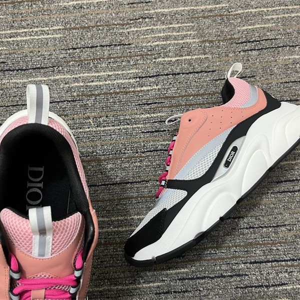 DIOR B22 SNEAKER PINK WHITE BLACK - DO104 - Image 6