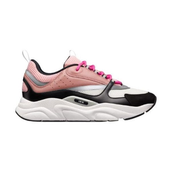 DIOR B22 SNEAKER PINK WHITE BLACK - DO104 - Image 9