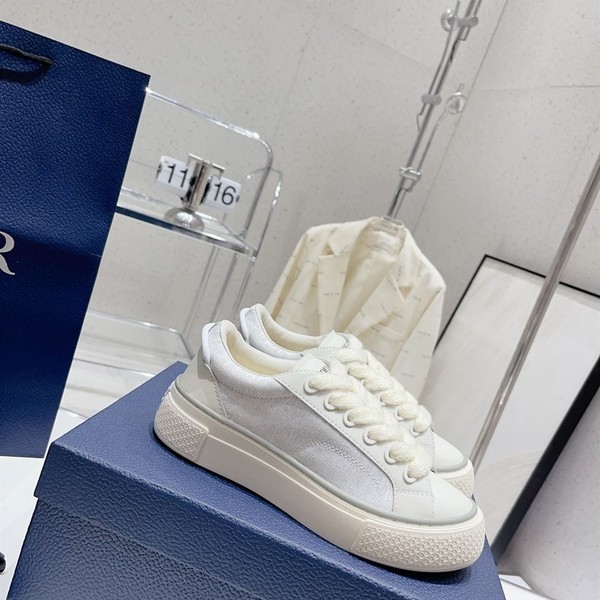 DIOR B33 SNEAKER WHITE SMOOTH CALFSKIN OBLIQUE JACQUARD - DO134 - Image 2