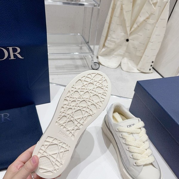 DIOR B33 SNEAKER WHITE SMOOTH CALFSKIN OBLIQUE JACQUARD - DO134 - Image 9