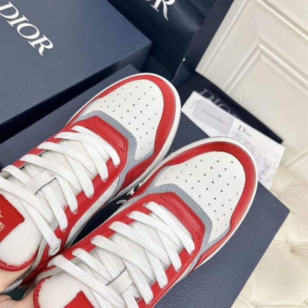 DIOR B27 LOW TOP IN RED - DO138 - Image 6