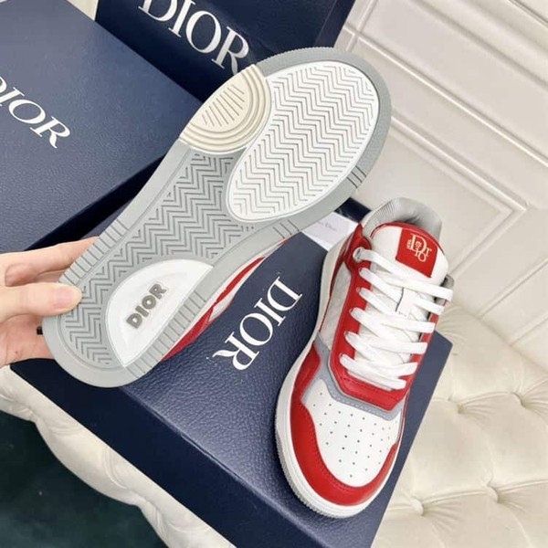 DIOR B27 LOW TOP IN RED - DO138 - Image 8