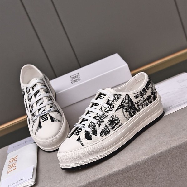 DIOR WALK’N’DIOR PLATFORM LOW-TOP SNEAKER - DO145 - Image 4