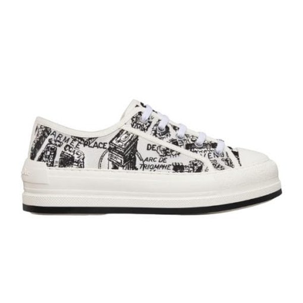 DIOR WALK’N’DIOR PLATFORM LOW-TOP SNEAKER - DO145 - Image 9