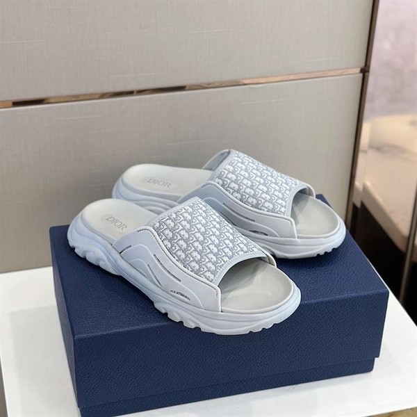 DIOR H-TOWN SANDAL GRAY RUBBER - DS003