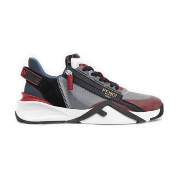FENDY FLOW MULTICOLOUR NYLON LOW-TOP - FDS010