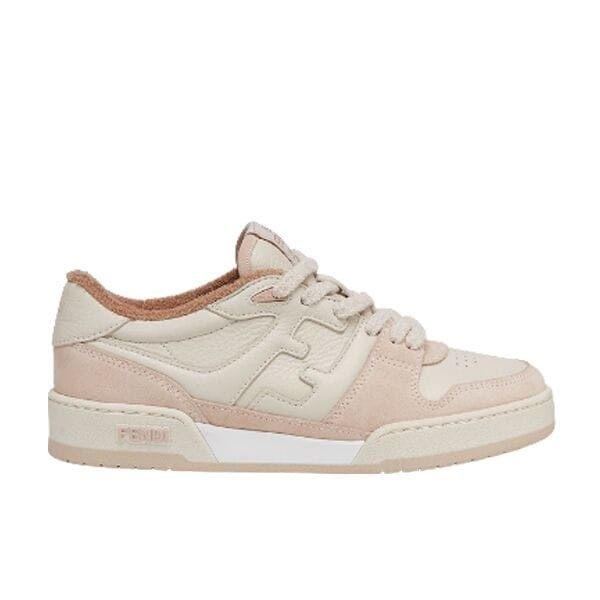 FENDI MATCH LOW TOPS IN PINK SUEDE - FDS014