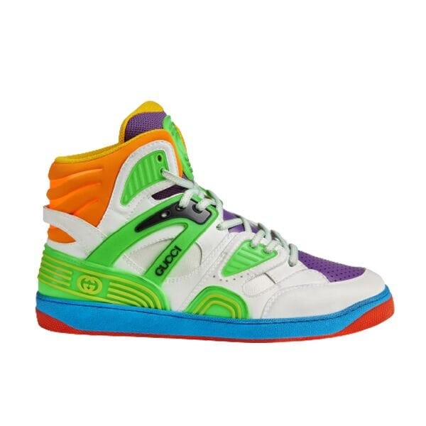GUCCI BASKET HIGH-TOP SNEAKERS - GCC082