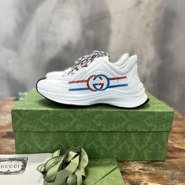 GUCCI RUN SIDE-STRIPE SNEAKERS - GCC096 - Image 2