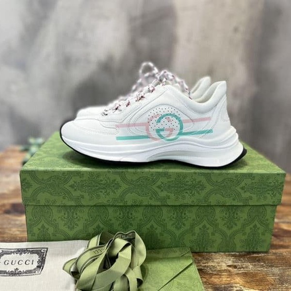 GUCCI RUN SIDE-STRIPE SNEAKERS - GCC097 - Image 2