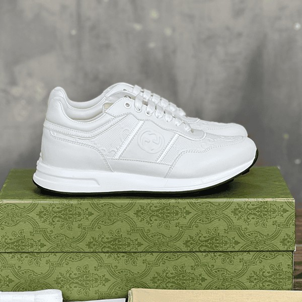 Gucci White Mid Sneaker - GCC165