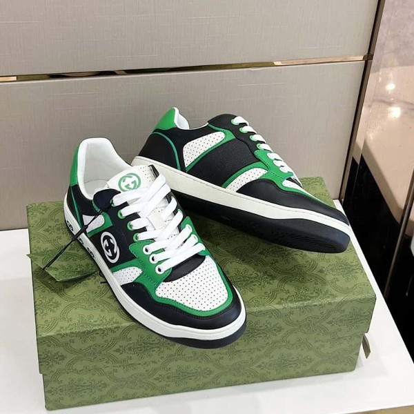 Gucci Con Nastro Web Green Sneaker - GCC178 - Image 3
