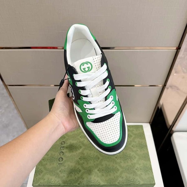 Gucci Con Nastro Web Green Sneaker - GCC178 - Image 4