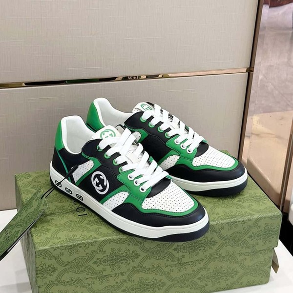 Gucci Con Nastro Web Green Sneaker - GCC178 - Image 6