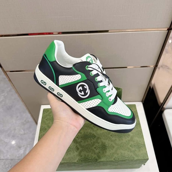 Gucci Con Nastro Web Green Sneaker - GCC178 - Image 7