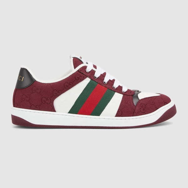 Gucci Rosso Ancora Red and White Sneakers - GCC181