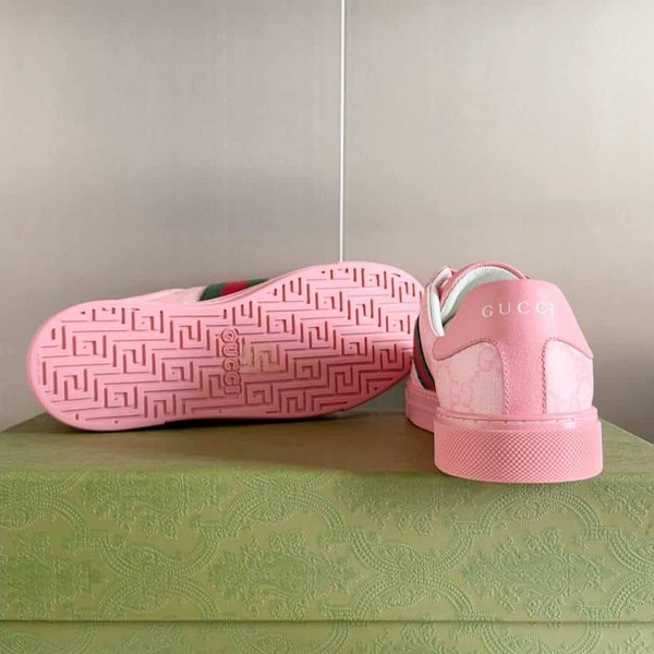 Gucci Ace Crystal Pink Sneakers - GCC187 - Image 6