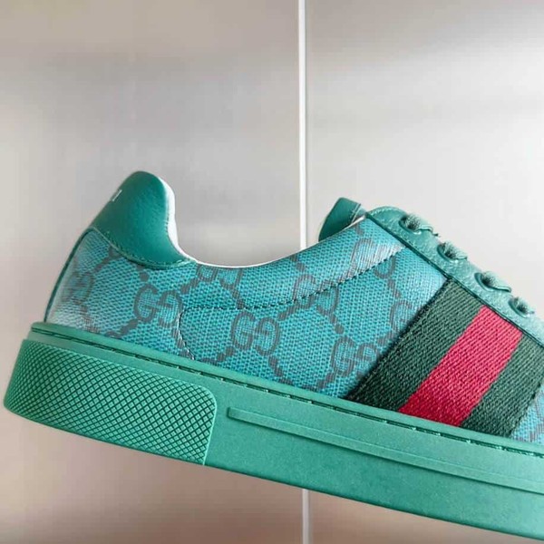 Gucci Ace Crystal Green Sneakers - GCC188 - Image 2