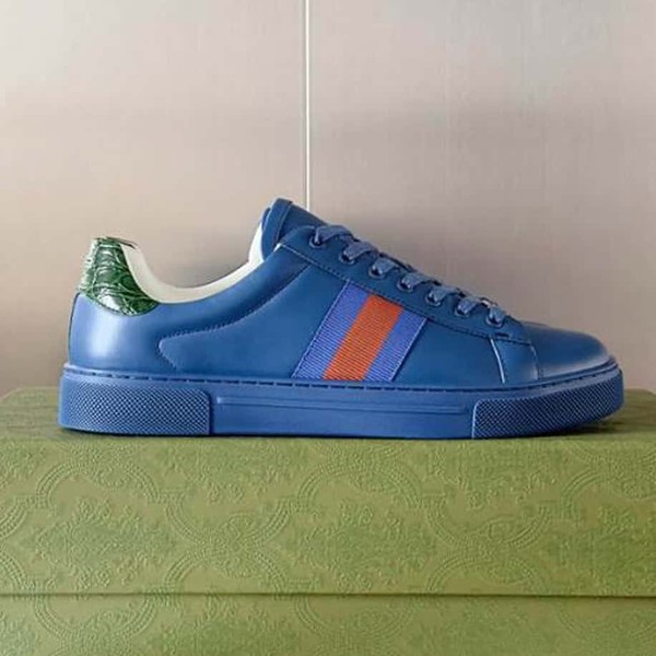 Gucci Ace Crystal Blue Sneakers - GCC189