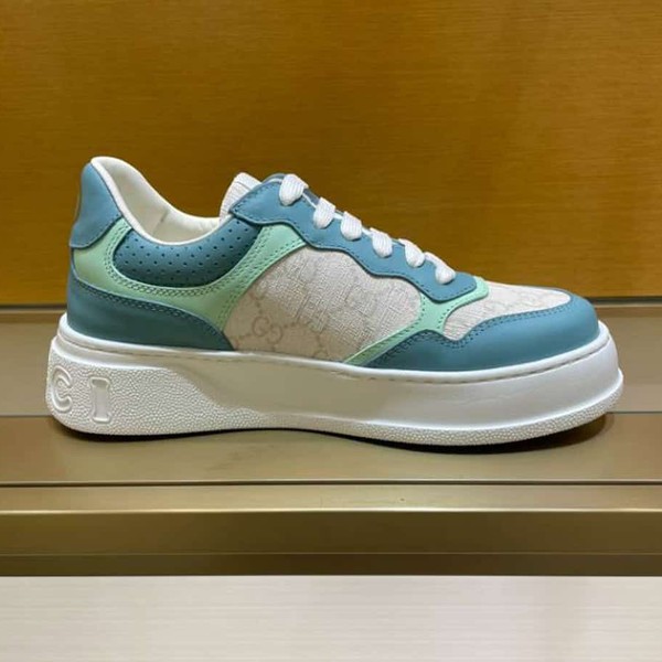 Gucci Supreme Blue White Sneakers - GCC209
